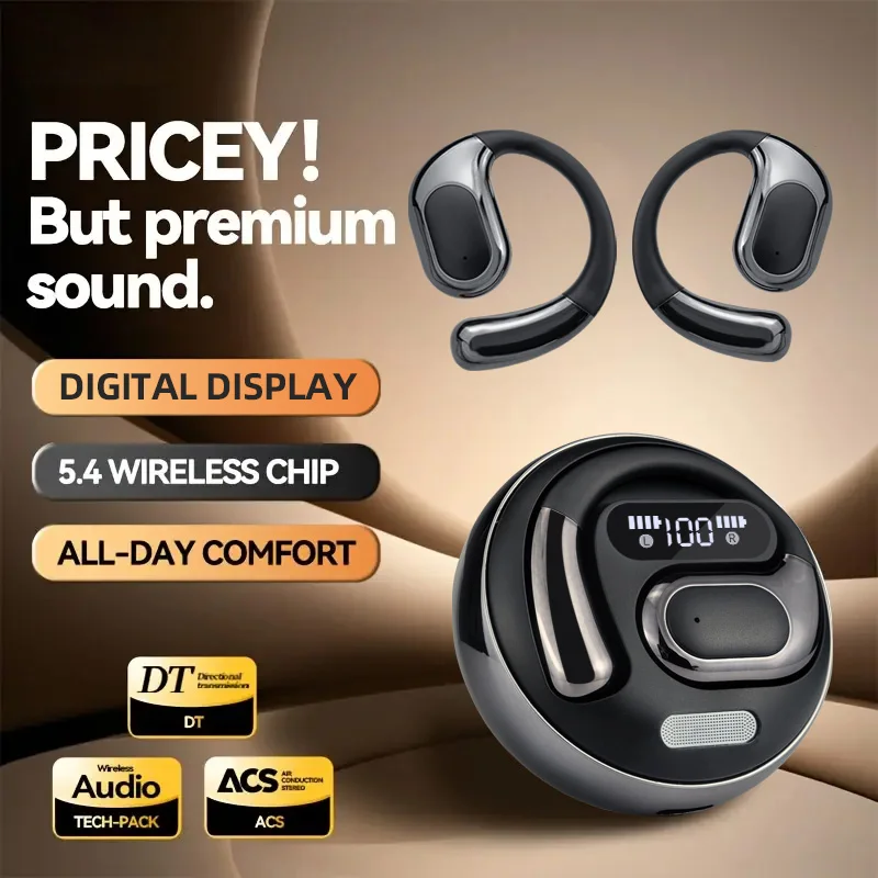 Original K03 High-end Series Wireless Bluetooth Headphone Energy-Efficient Comfortable Wear for Gaming Esports LED Power Display
