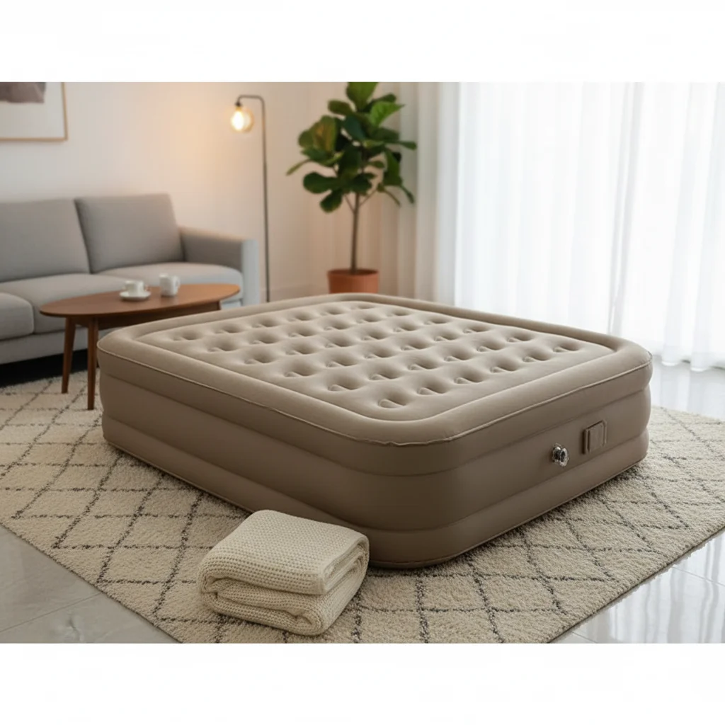 Hot Selling Air Bed Mattress With Pump Automatic Inflation And Deflation Camping Air Bed Inflatable Air Mattress