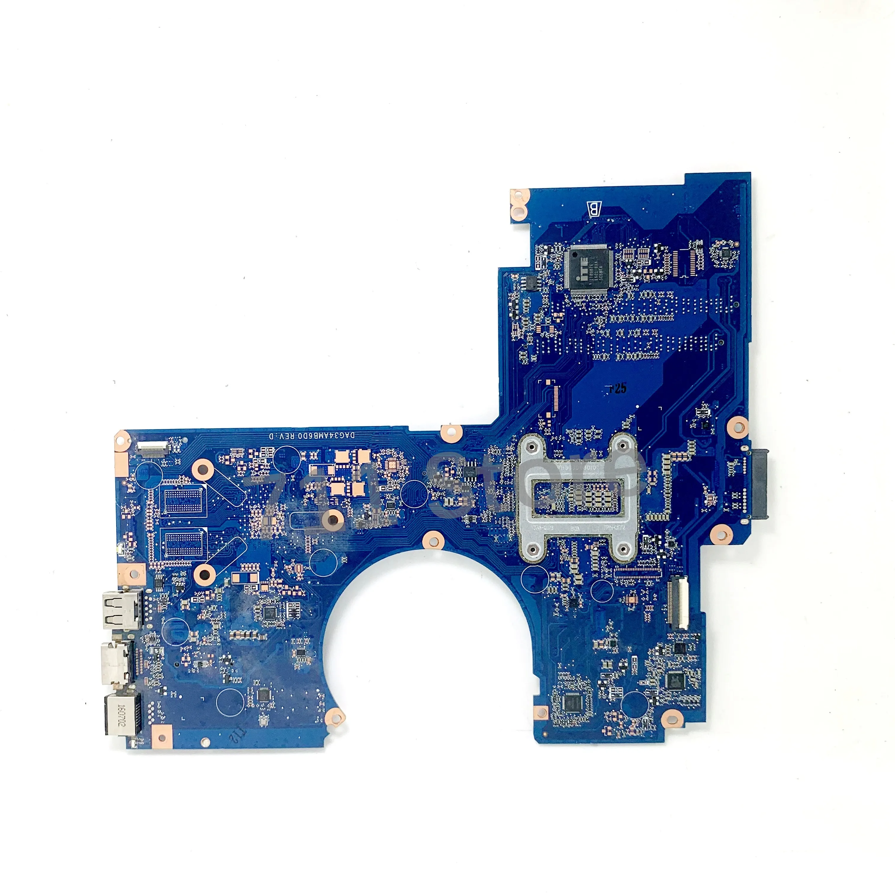 High Quality Mainbord DAG34AMB6D0 For HP Pavilion 15-AU 15T-AU Laptop Motherboard With SR2EY I5-6200U CPU 100% Full Working Well