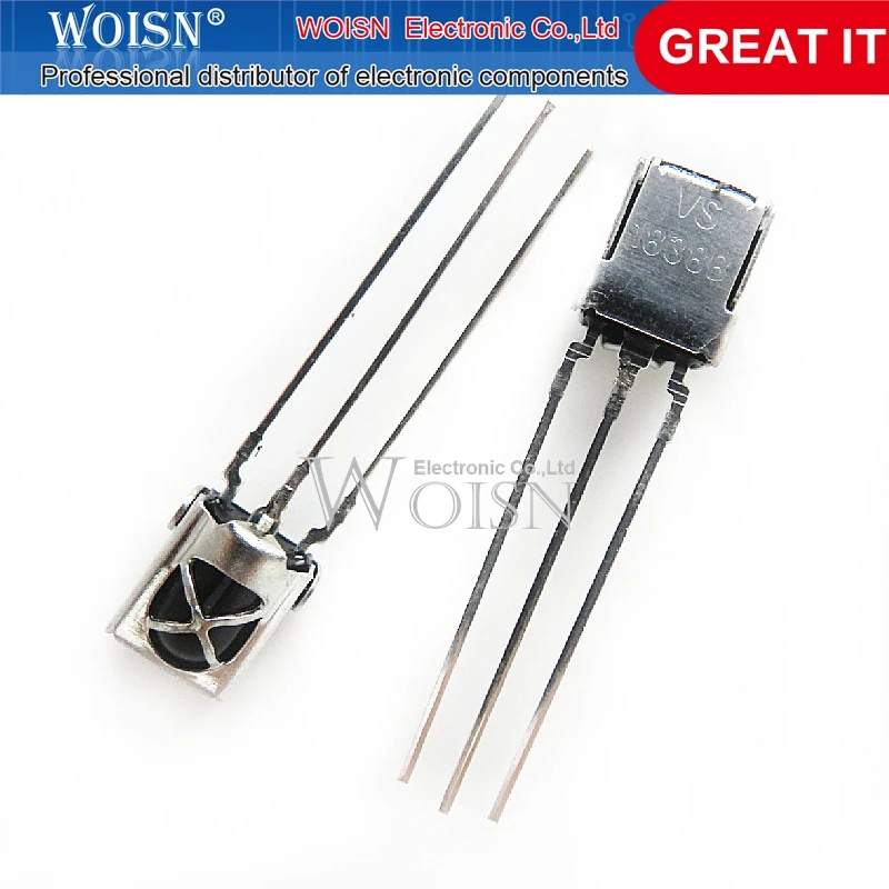 5pcs/lot Universal IR Infrared Receiver TL1838 VS1838B 1838 38Khz wholesale In Stock