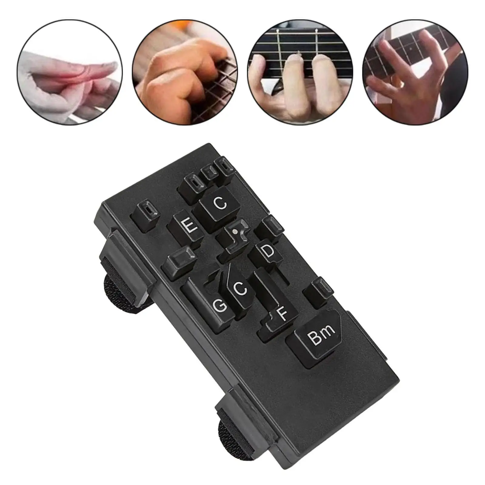 

Guitar Chord Presser Accessory Easy to Use for 36-41 inch Acoustic Guitars