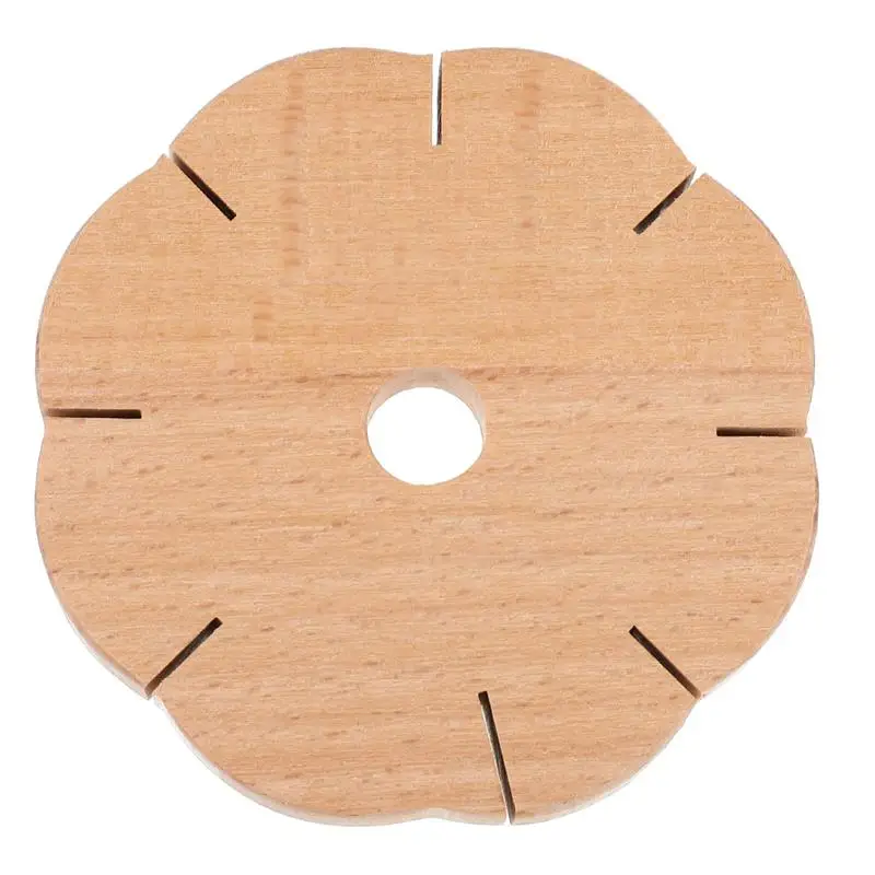 1Pc Wooden Round Square Bracelet Knitting Kumihimo Disc Disk Tray Braided Rope Knot Knitting Weaving Jewelry Desgin Board New