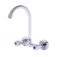 Water Tap Kitchen, High Pressure Kitchen Faucet with Pull Out Sprayer Pull down Faucet, Mixer Tap Sink Faucet, 360 ° Sc