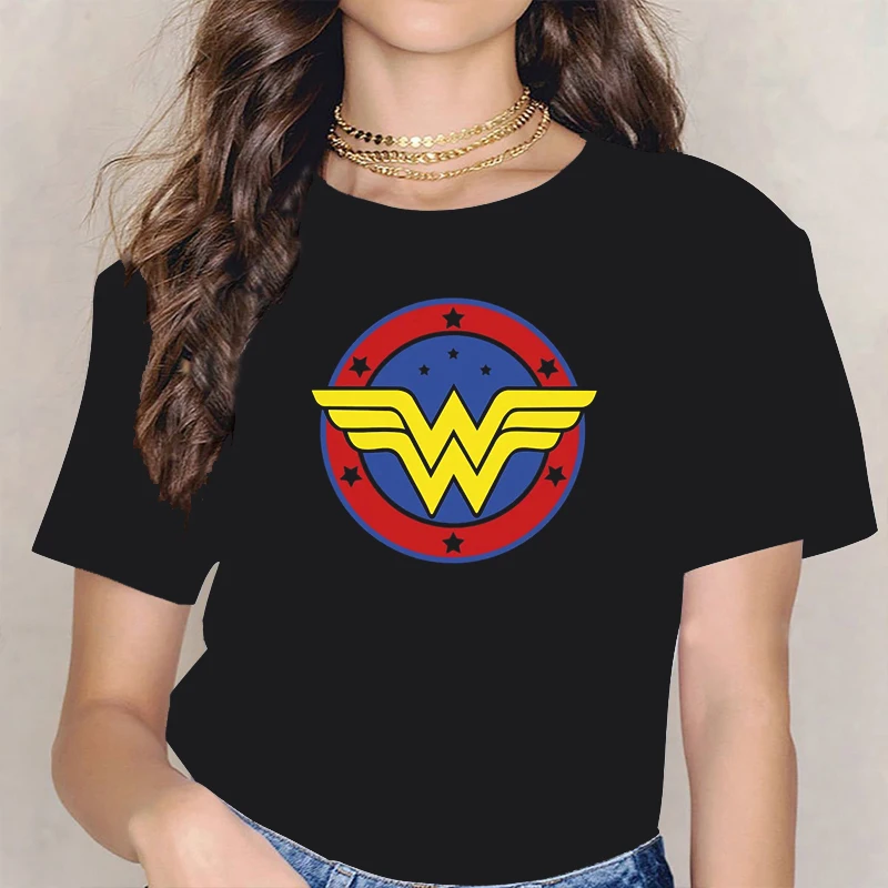 Wonder Female T-Shirt Mother's Day Gift T Shirt Feminist Girl Power Plus Size Superhero Mama Tee Mom Women Graphic