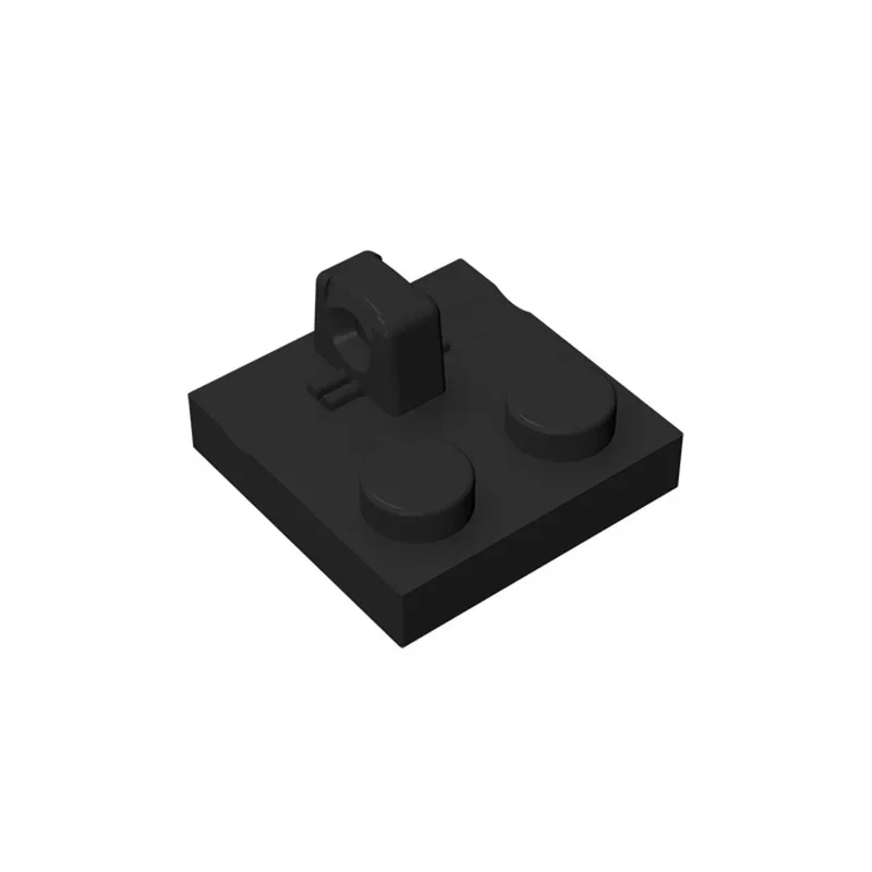 MOC 10PCS Stitching 92582 Locking On Top Suitable Brick Hinge Plate 2x2 Building Block DIY Toy Adults Boys Kids Especial Gifts