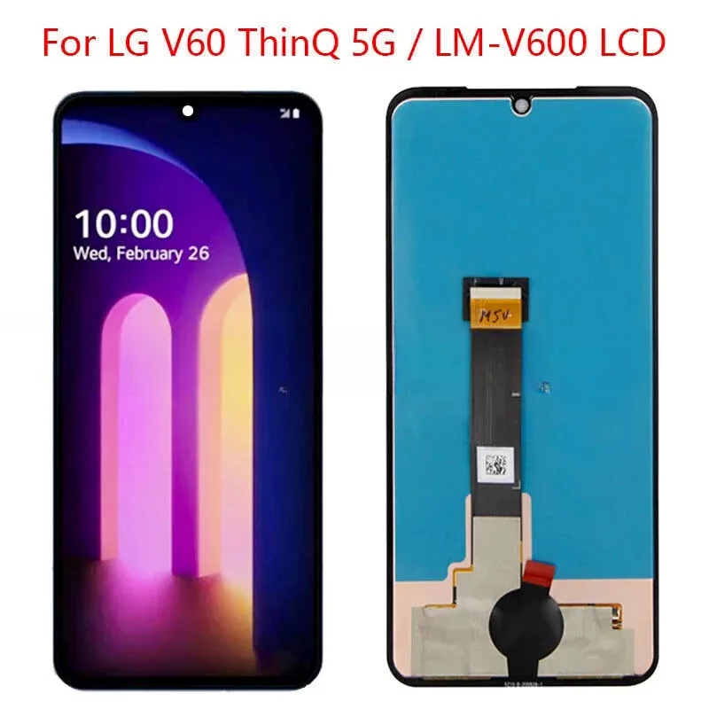 

OEM-дисплейный модуль (LCD+тачскрин) для LG V60 ThinQ 5G LM-V600 LLL