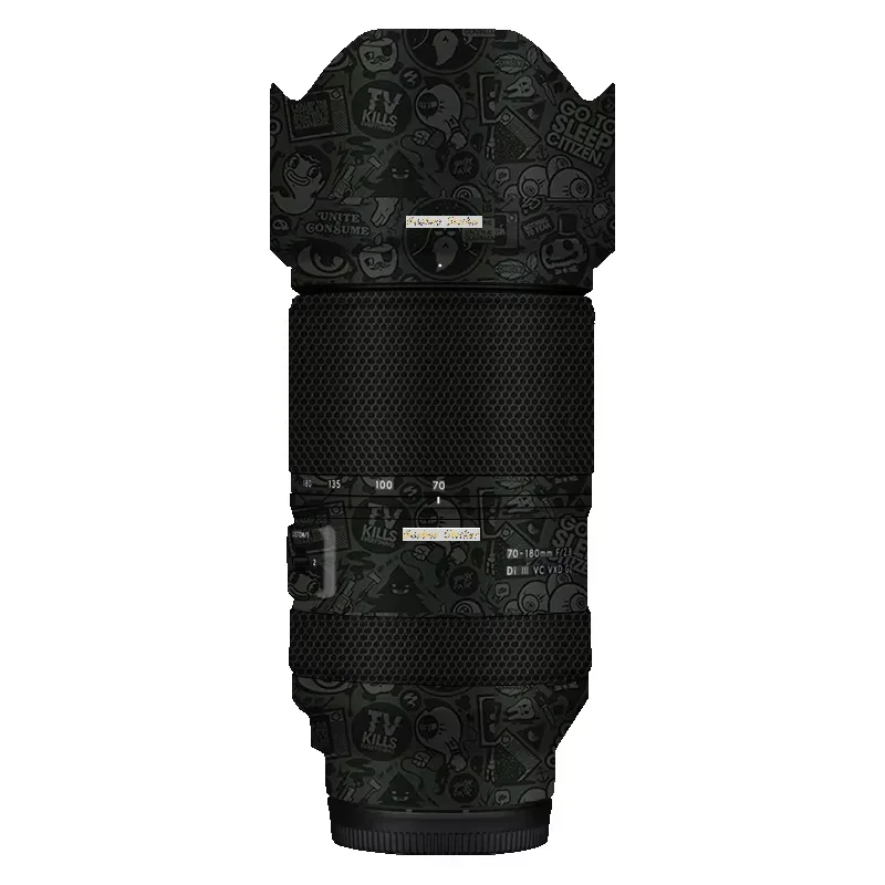 タムロン-70-180mm-f28-g2-レンズプロテクタースキンデカールフィルム-ソニー-fe-マウント用ステッカーフィルム-カメラレンズ用