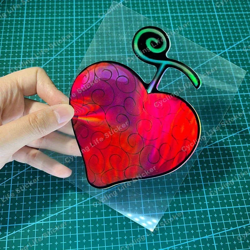 1 pegatina para coche con temática de estilo de dibujos animados, "pegatina de fruta de Anime", pegatina para vehículo de pie, artículo de estilo automático distintivo