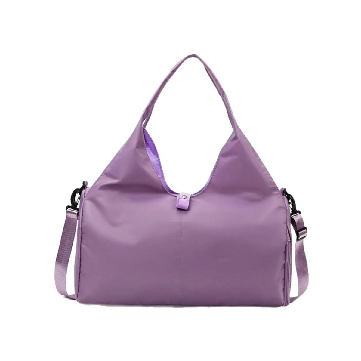 Спортивная сумка для йоги, однотонная, с разделением для сухой и влажной воды, износостойкая, водонепроницаемая, большая вместительная сумка для хранения через плечо для йоги