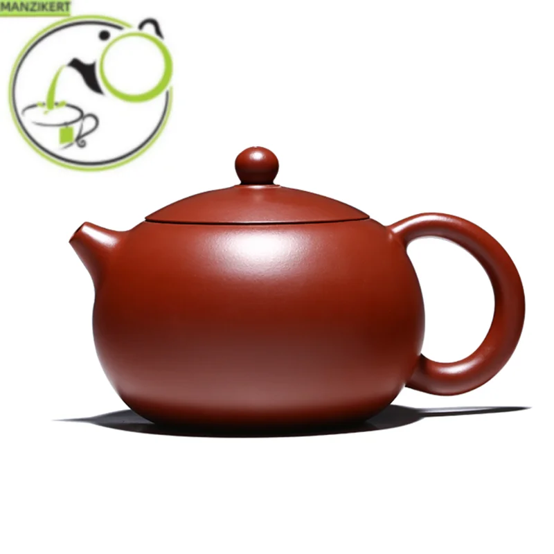 

Chinese Yixing Purple Clay Teapot Ball Hole Filter Handmade Xishi Tea Pot Raw Ore Dahongpao Kettle Authentic Zisha Tea Set Gifts