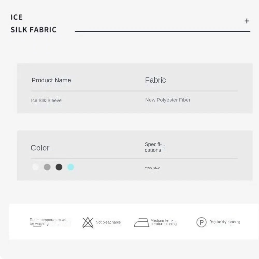 حماية الذراع قابلة للتنفس، أكمام طويلة من الحرير الجليدي، أغطية ذراع مرنة واقية من الشمس، أكمام ثلجية شبكية، قفازات ركوب الدراجات في الهواء الطلق #4