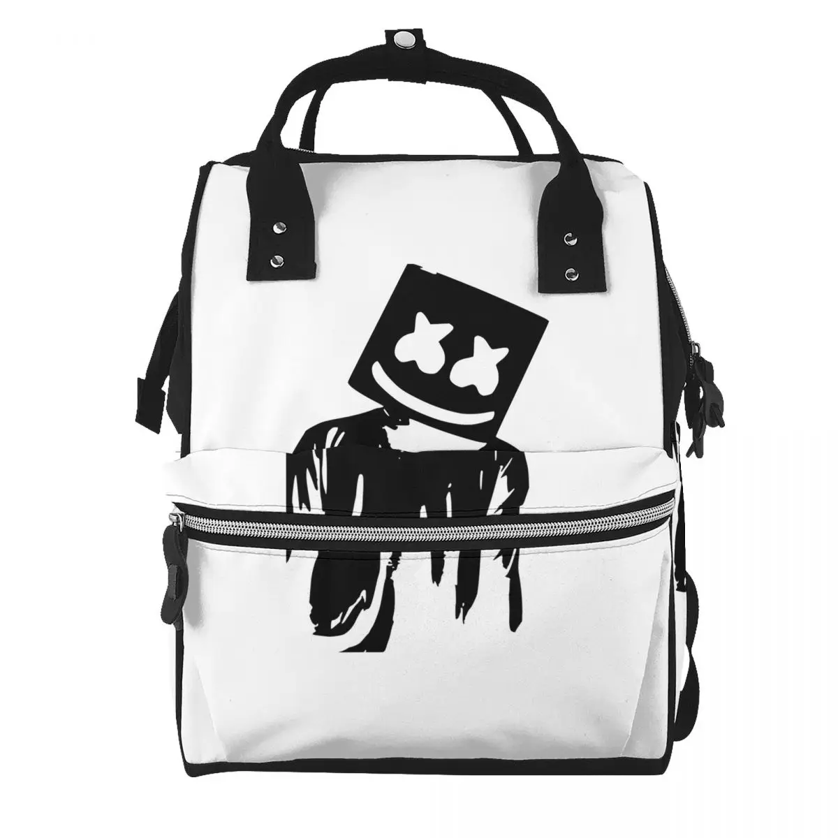 Marshmello - DJ Student Backpack School Bag Hiking Travel Daypack for Men Women Bookbag Shoulder Bags