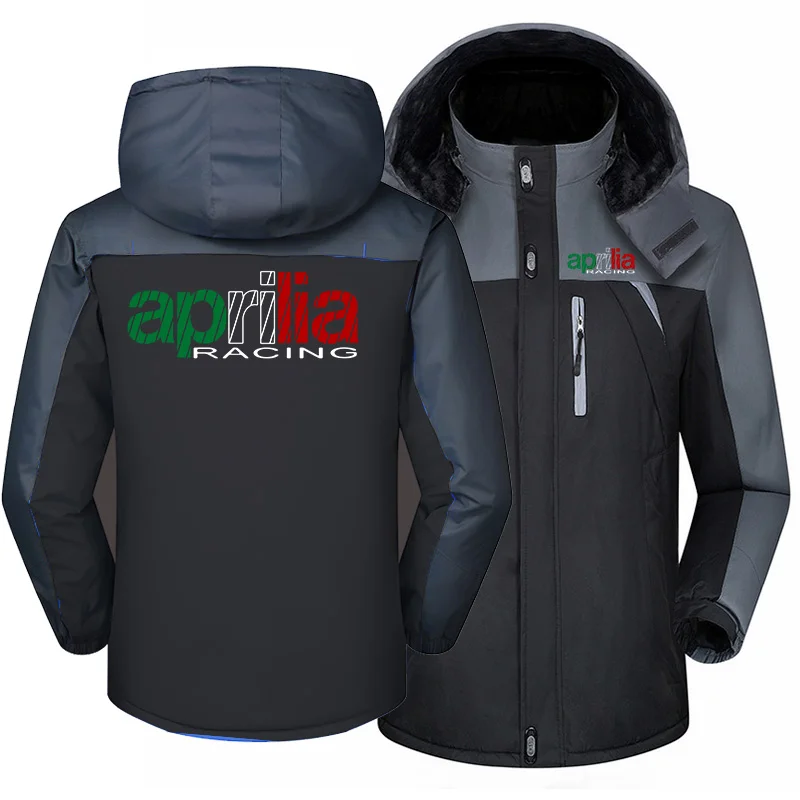 Casaco impermeável e impermeável de lã grossa para homens, outwear, sobretudo esportivo, outwear, blusão APRILIA, inverno, novo, 2023