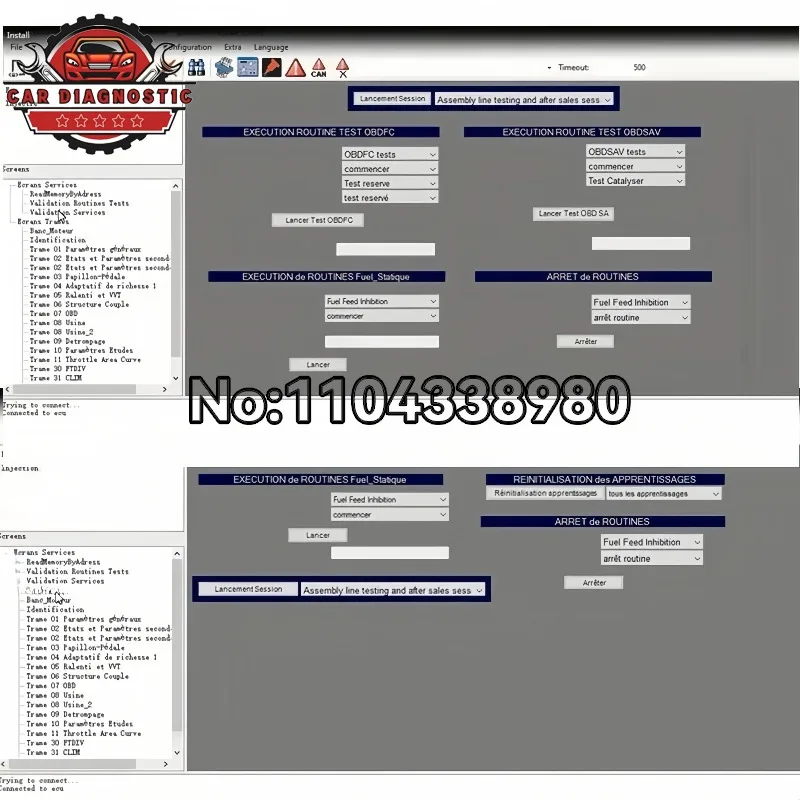 2026 hot Newest Renolink V2.11 with Keygen for Renault/Dacia Vehicles ECU Programmer Airbag Key Coding Renolink V2.11 Software