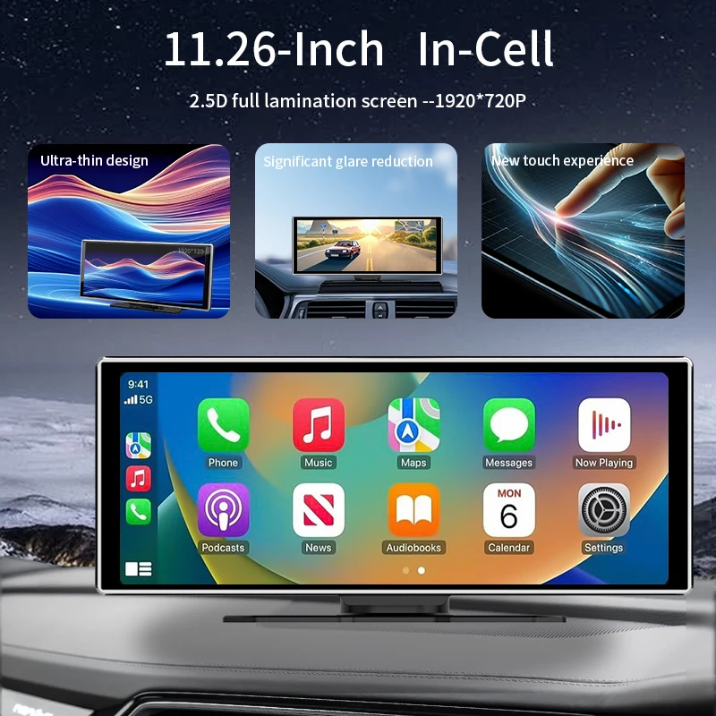 Carsanbo Layar Sentuh Mobil 11 - Car Multimedia Player Carplay Android Auto ulasan dan harga