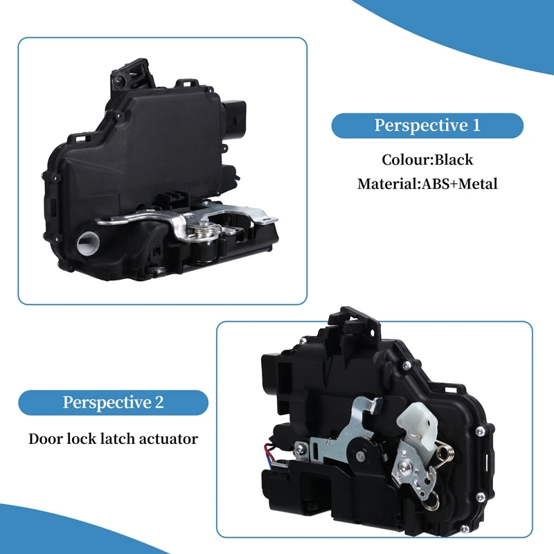 Door Lock Latch Actuators Front Rear Left Right 3B1837015A 3B1837016A 3B4839015A 3B4839016A For VW Passat B5 Golf MK4