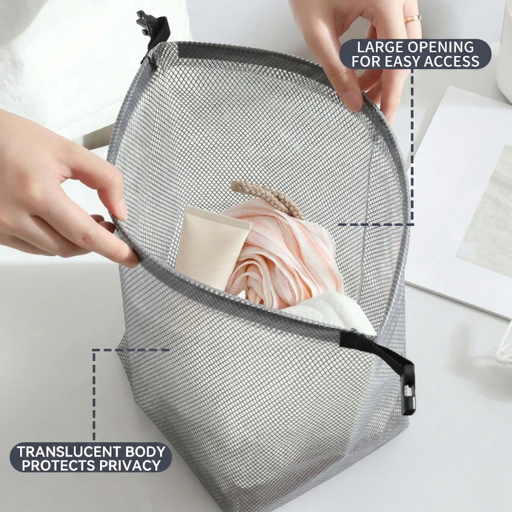 Transparent Waterproof Cosmeti - đánh giá và giá Travel Accessories Toiletry Bag