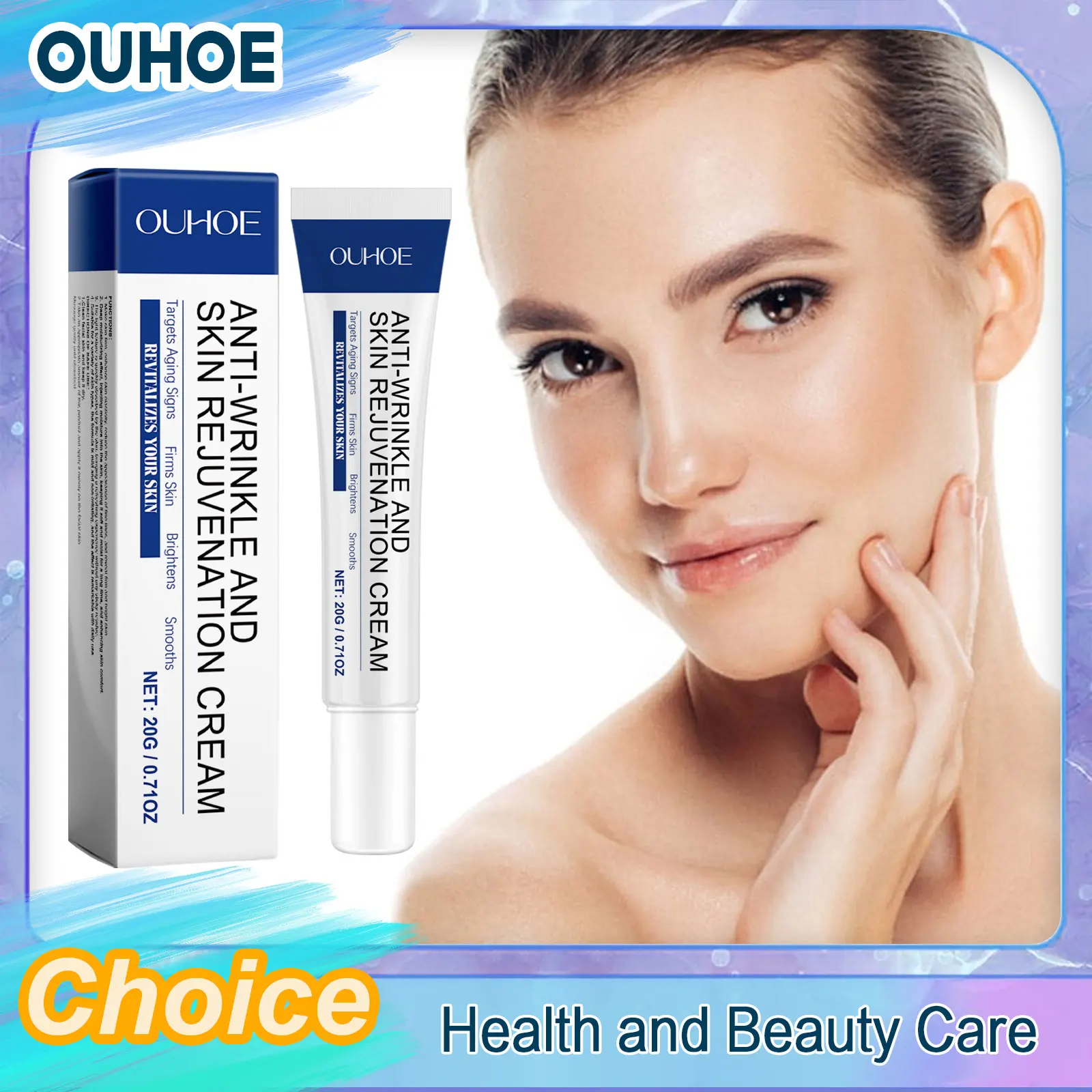 

Remove Wrinkles Face Cream Tighten Lifting Eye Bags Anti Aging Reduce Fine Lines Whitening Moisturizer Korean Skin Care Products