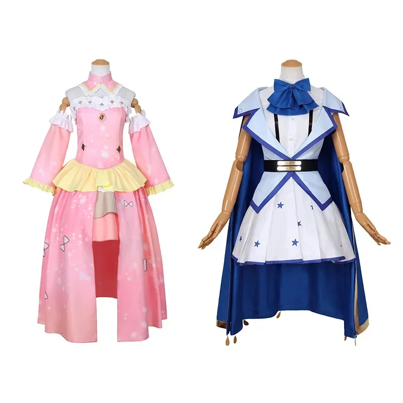 Rem and Ram Cosplay Fashion Dress Costume parrucca Anime Re:Life In un mondo diverso da Zero Pink Blue Lolita gonna Set per le donne