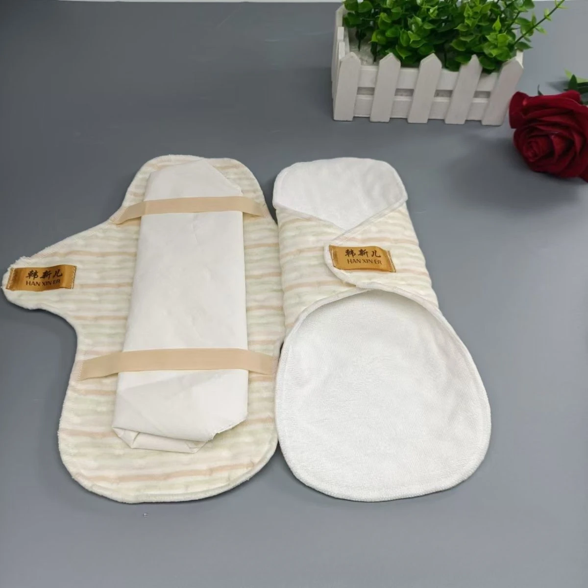القطن منديل صحي قابل للغسل 280 مللي متر تمديد سلس البول الملابس الداخلية منصات رقيقة الجرافين المضادة للبكتيريا بطانات النساء البول تسرب