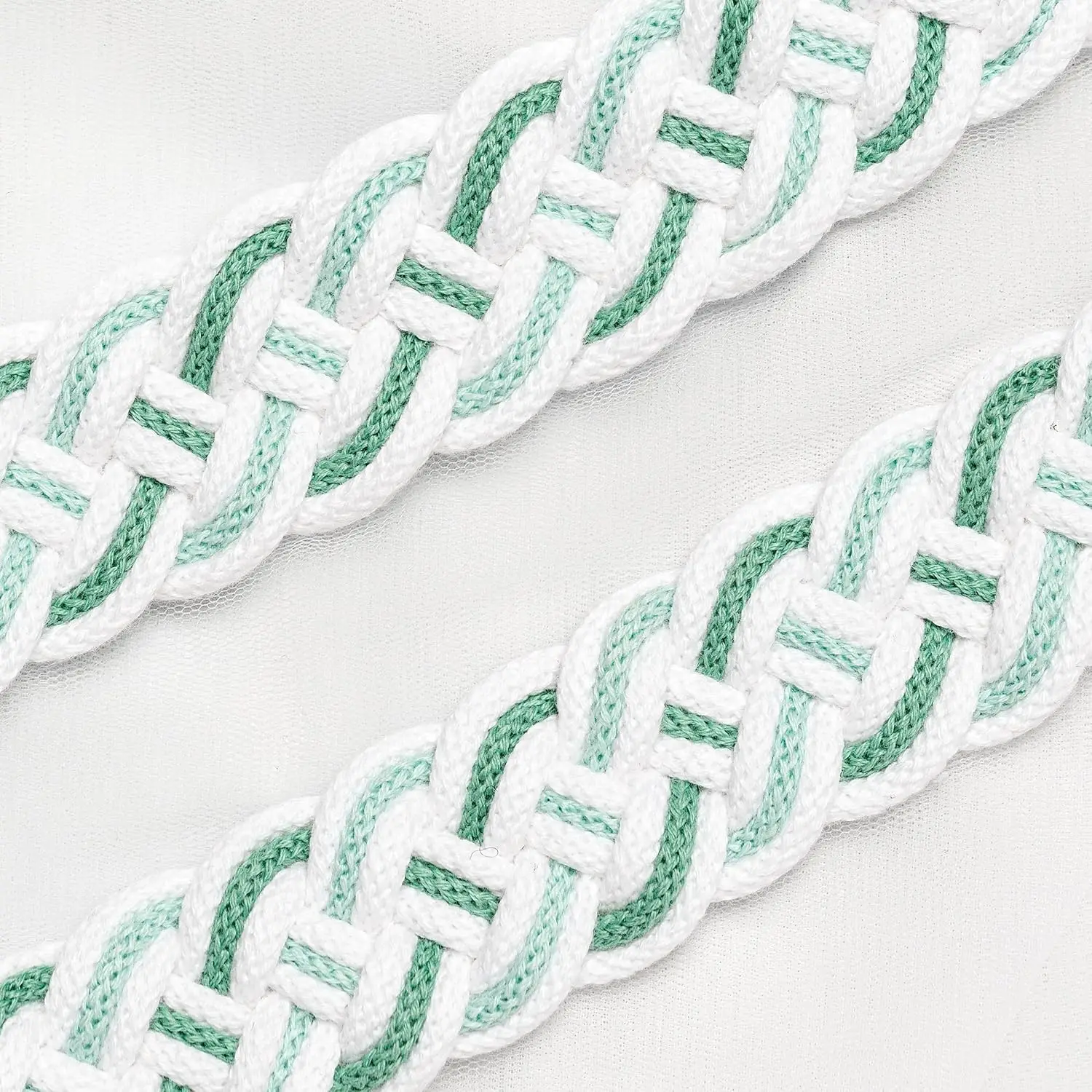 Handmade woven Handfasting Celtic rope wedding, natural cotton wedding lasso