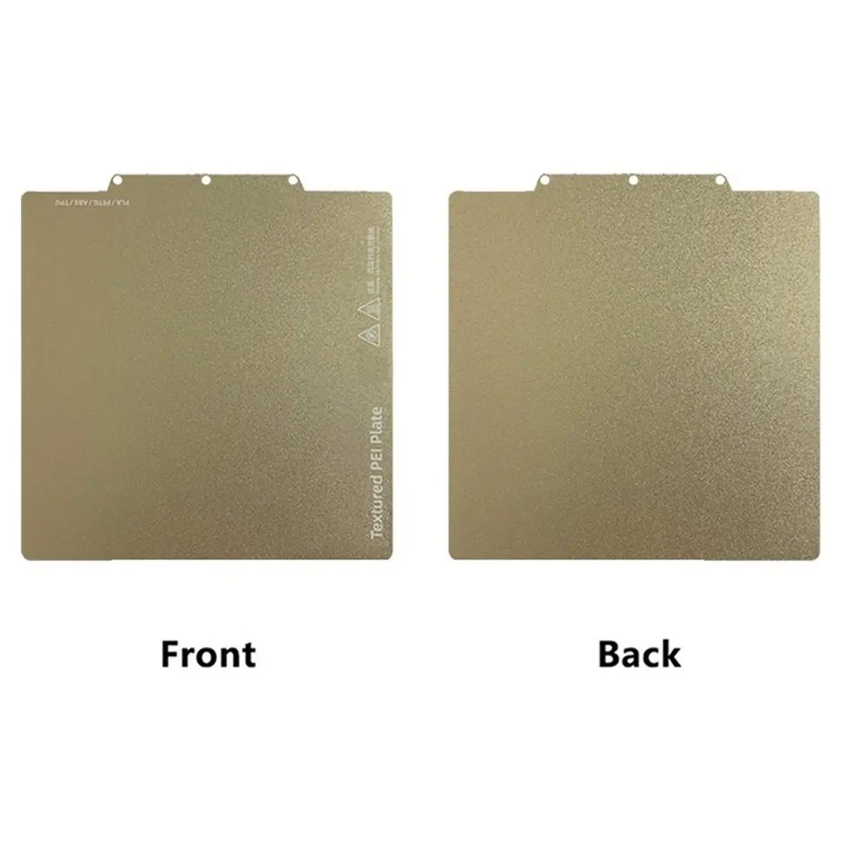 Double Sided Textured PEI Plate for AD5X AD5M Pro Print Plate Spring Steel Sheet Build Plate 3D Printer Parts