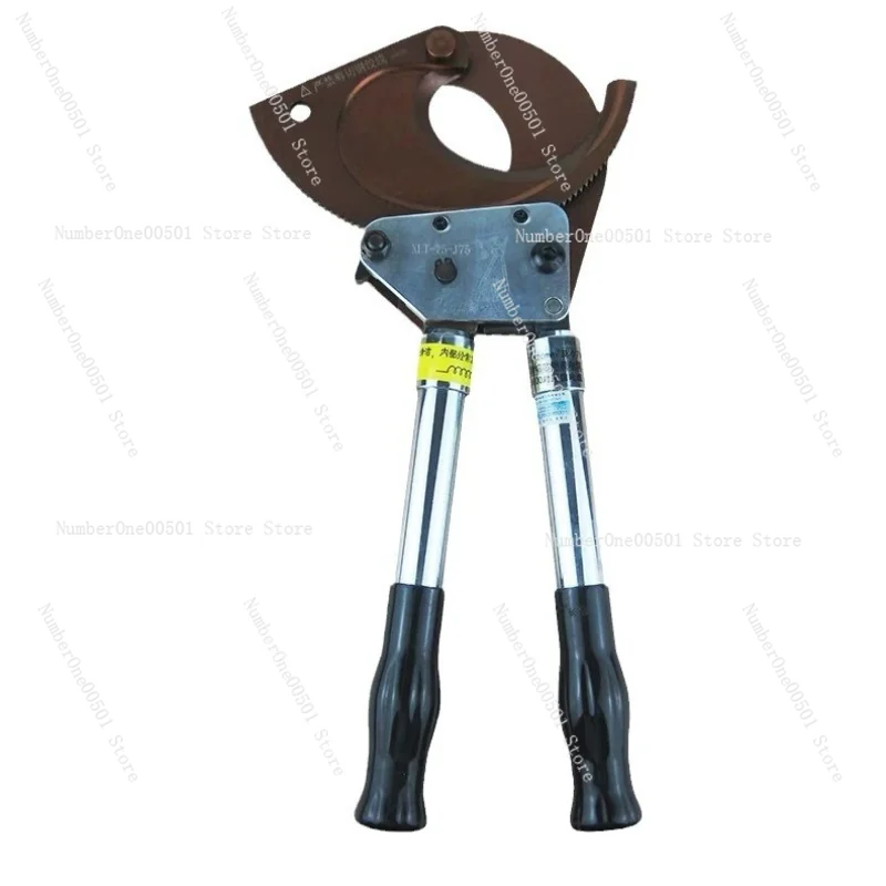 

Ratcheting Wire Rope Cable Cutter for Steel Copper Aluminum Cable Heavy Duty Hydraulic Manual Cutting Tool