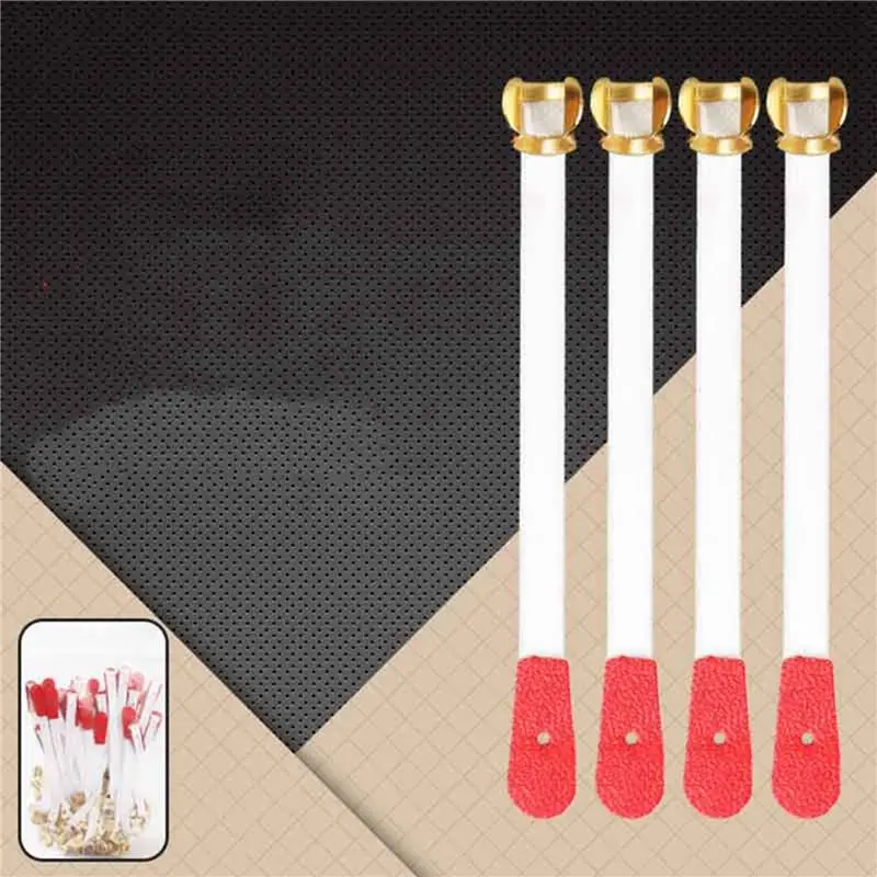 ABLB-100 Pcs Piano Bridle Straps Standard Style Piano Replacement Repair Parts