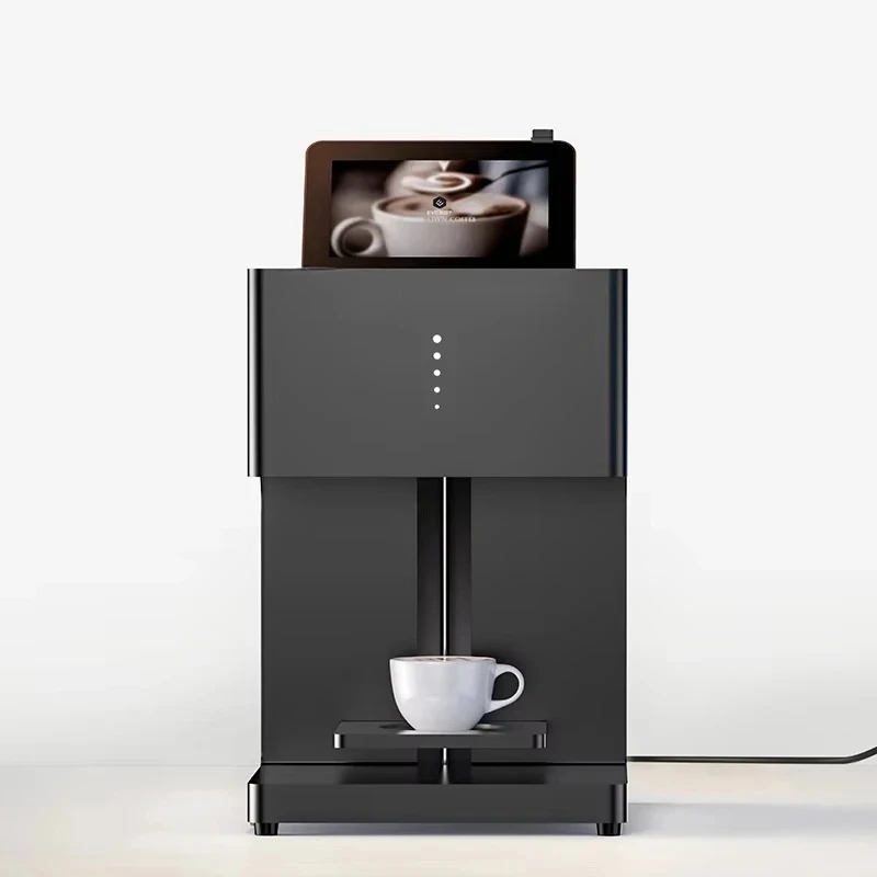 Automatic Beverages Food Selfie CAFOVO EVEBOT 3d Latte Art Coffee Printer Machine With WIFI Printing Edible Ink Cartridges