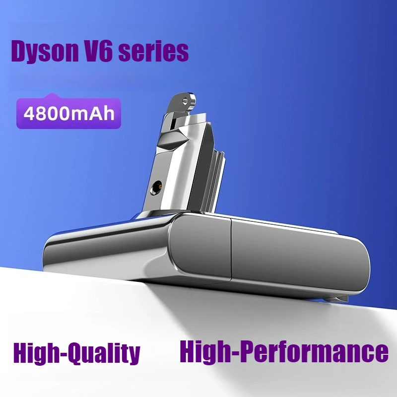 Высокопроизводительная аккумуляторная батарея емкостью 4800 мАч для Dyson V6 DC62 DC59 DC58 SV03 SV04 SV09, сменная абсолютная вакуумная батарея