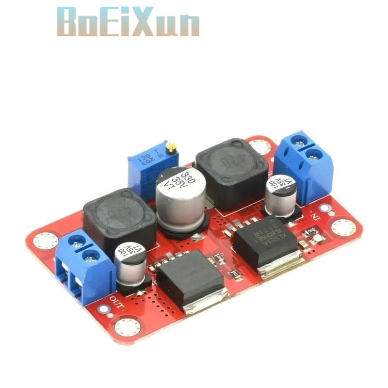 LM2577S To LM2596S Dual-chip Automatic Converter DC Solar Buck-boost Voltage Module High-power Adjustable Vehicle Power Module