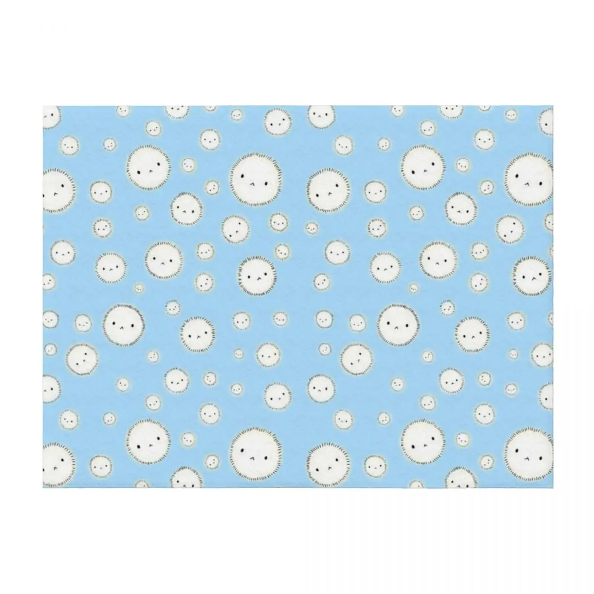 

Noragami Yukine Puffball Pattern Throw Blanket Giant Sofa Picnic Kid'S Thermal Blankets