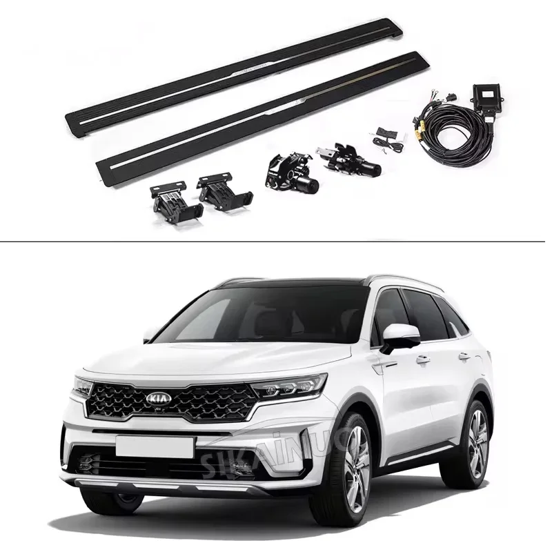 

Electric Side Step Power Running Board Automatic Footrest Exterior Car Accessories Foldable Foot Bar for Kia Sorento