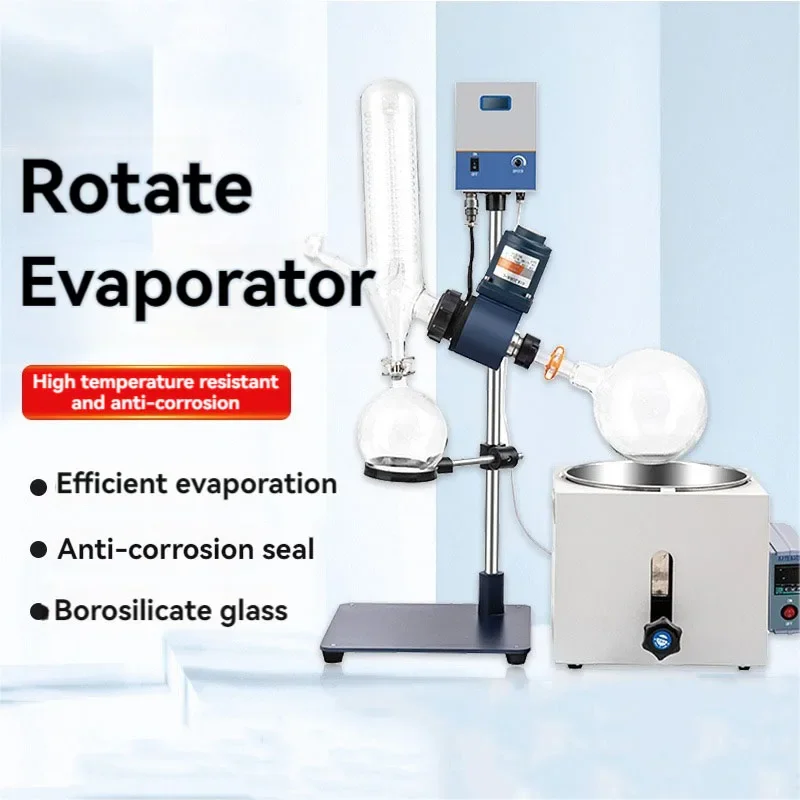 Lab-Scale Rotary Evaporator Rotovape 1L/2L Glass Distillation System With Rotation Evaporation 220V 1.2KW