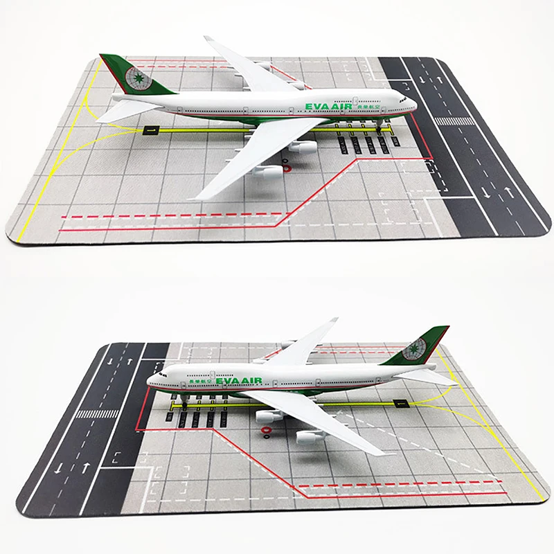 1PC Aircraft Mat Runway Apron Suitable For 1:400 Model Aircraft Simulation Miniature Ornaments Collectibles Toys Birthday Gifts