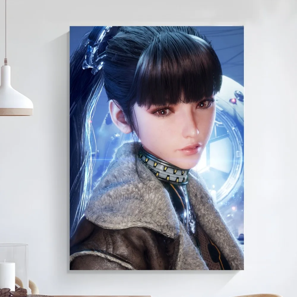 Stellar Blade Eve  07 Game Poster Art Self-adhesive Art Small Poster HD Quality Poster Wall Art Painting Study Wall Decoration