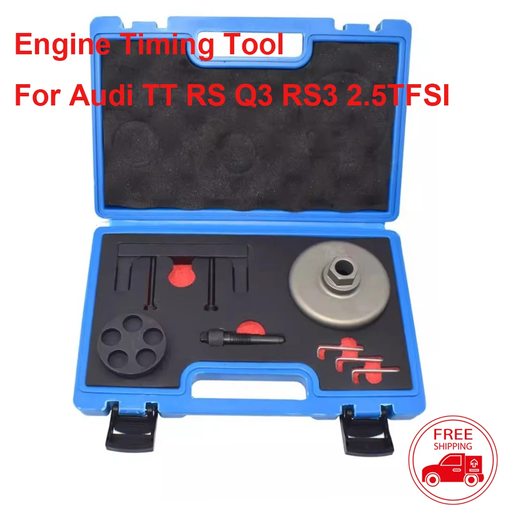 

Инструмент синхронизации двигателя EA855, инструмент для вращения коленчатого вала для Audi RS Q3 RS3 TT 2.5 2020, TFSI