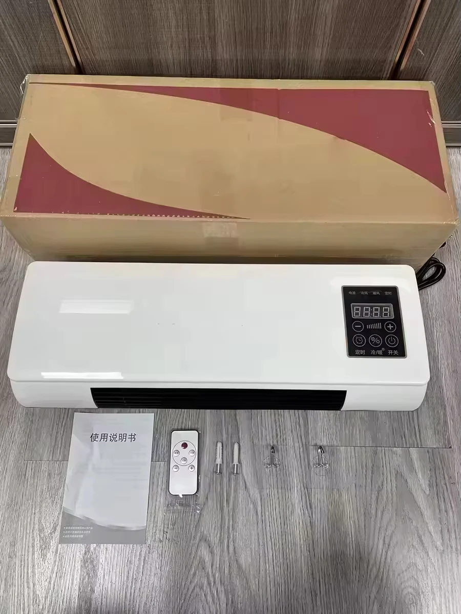 STLF المحمولة الاتحاد الأوروبي التوصيل 220 فولت PTC سخان كهربائي التحكم عن بعد الحائط مكيف الهواء لمكتب المنزل التدفئة السريعة ل