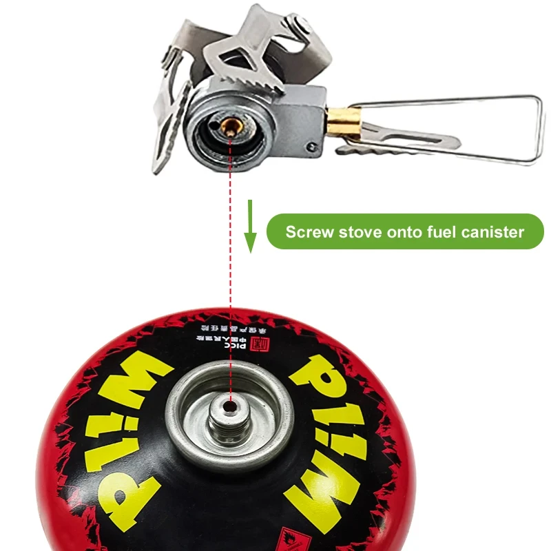

BRS Ultralight Titanium 2026Gas Stove Mini Camping Stove Portable Outdoor Cooking Furnace for Hiking Picnic Survival BRS-3000T