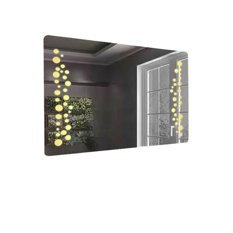 Bathroom mirror Bathroom LED mirror Bathroom defogging  Makeup mirror Anti-fog intelligent 3-color light dimming
