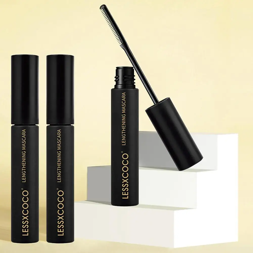 Waterproof 4D Mascara Thick Long Smudge-proof Plump Encrypted Long-lasting Curling Large Eye Makeup, Makeup Tools