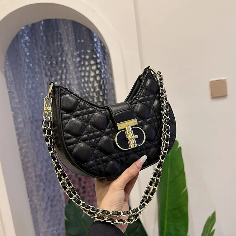 

Gorgeous Chic Crossbody Bag Ladies Office Commuting Work Event Exquisite Charming Dainty Sleek Elegant Versatile Practical