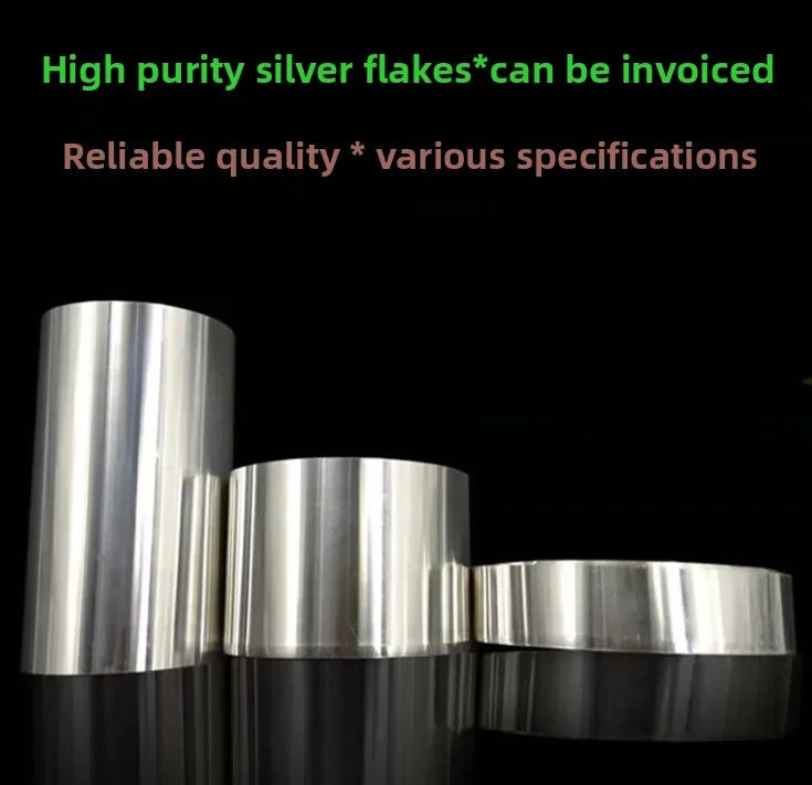 

High Purity 9999 Silver Foil Roll for Experiments Scientific Research Silver Strip