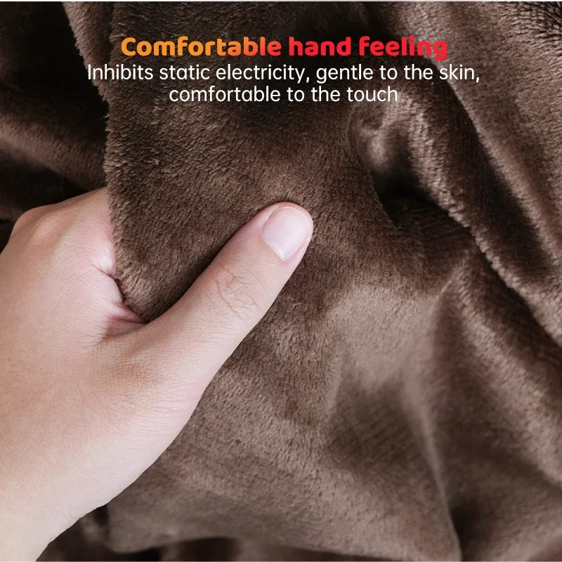 Factory Direct Sale Heat Shawl Blanket Electric Heating Blanket for Family