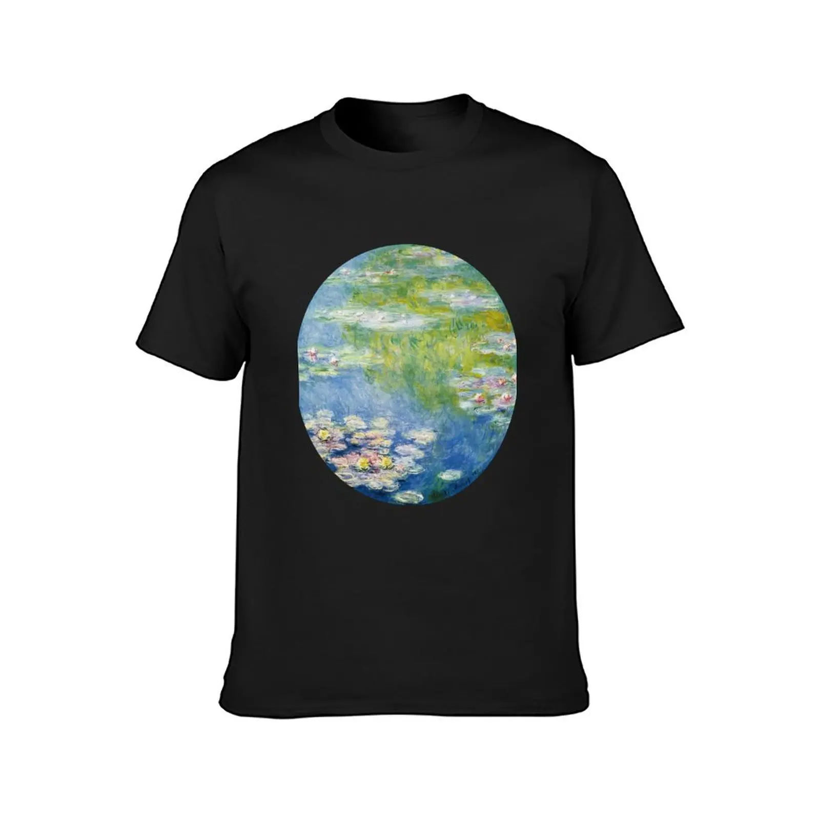 Monet Water Lillies T-Shirt blanks blacks black t shirts for men