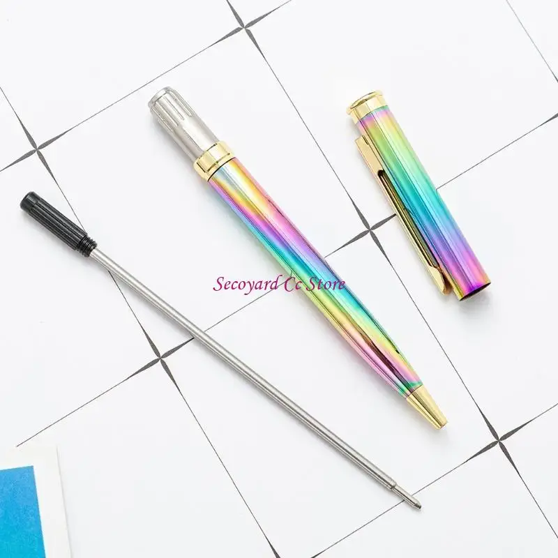 N3UC Metal Ballpoint Pen Unique 2-in-1 Pen Business Signing Pen for Office