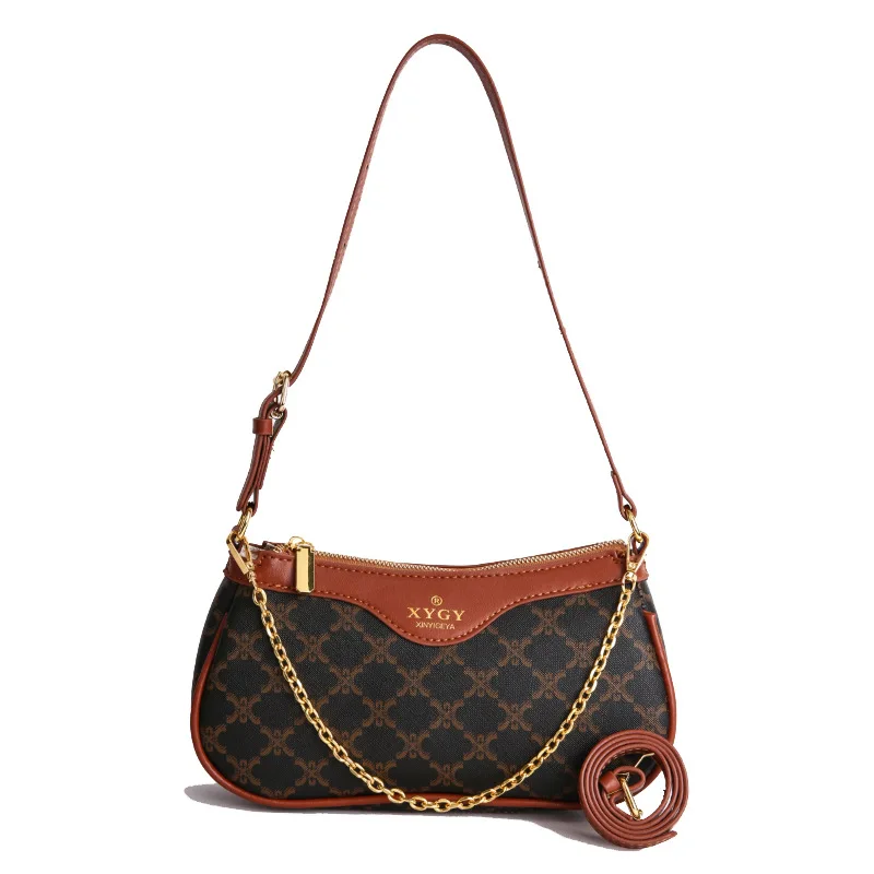 

Fashion High-end Commuter Versatile Handbag, New Light Luxury Retro Women's Diagonal Straddle Bag