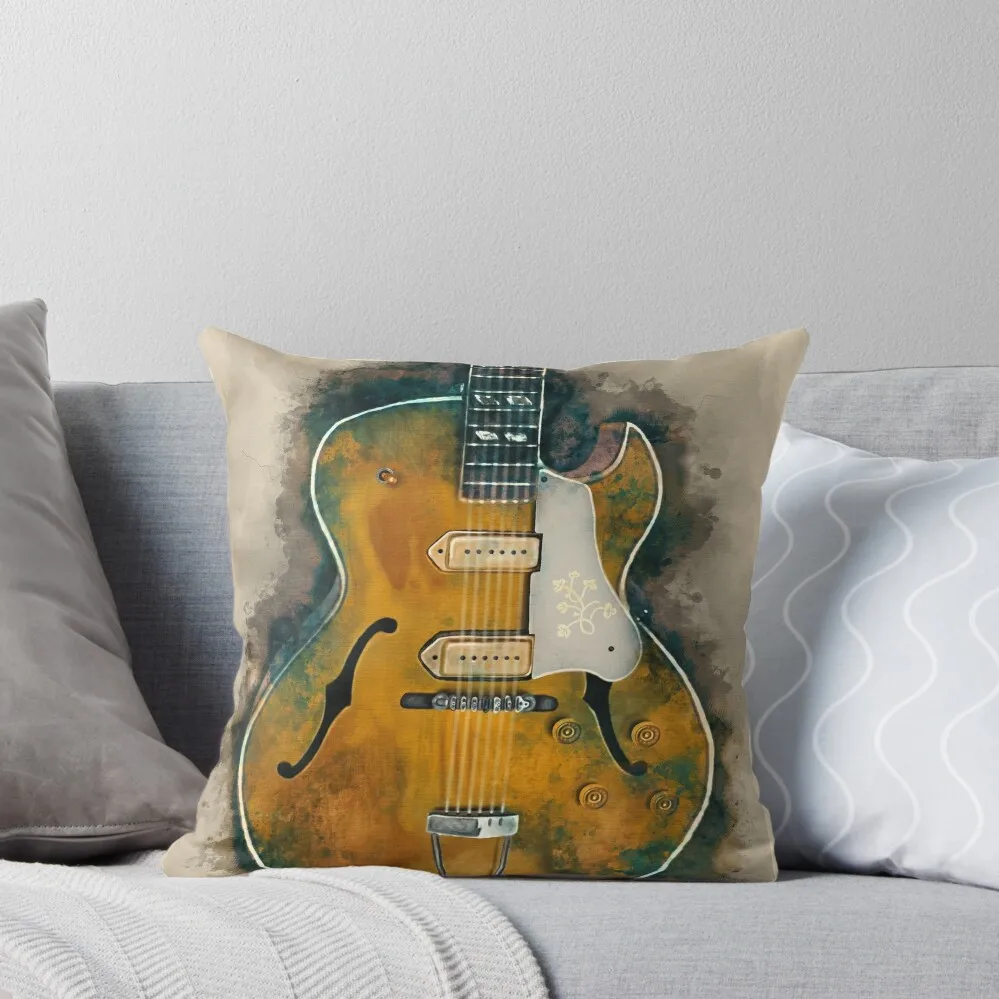 Scotty Moore's electric guitar Throw Pillow Ornamental Pillow Christmas Pillowcase Sofa Cushion Cover Sofa Cushion pillow