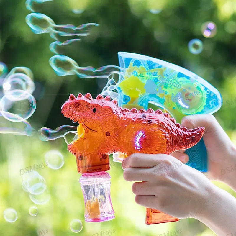 Máquina de bolhas autoabsorvente inercial, arma manual de bolhas, brinquedo infantil, atividade de interação pai-filho