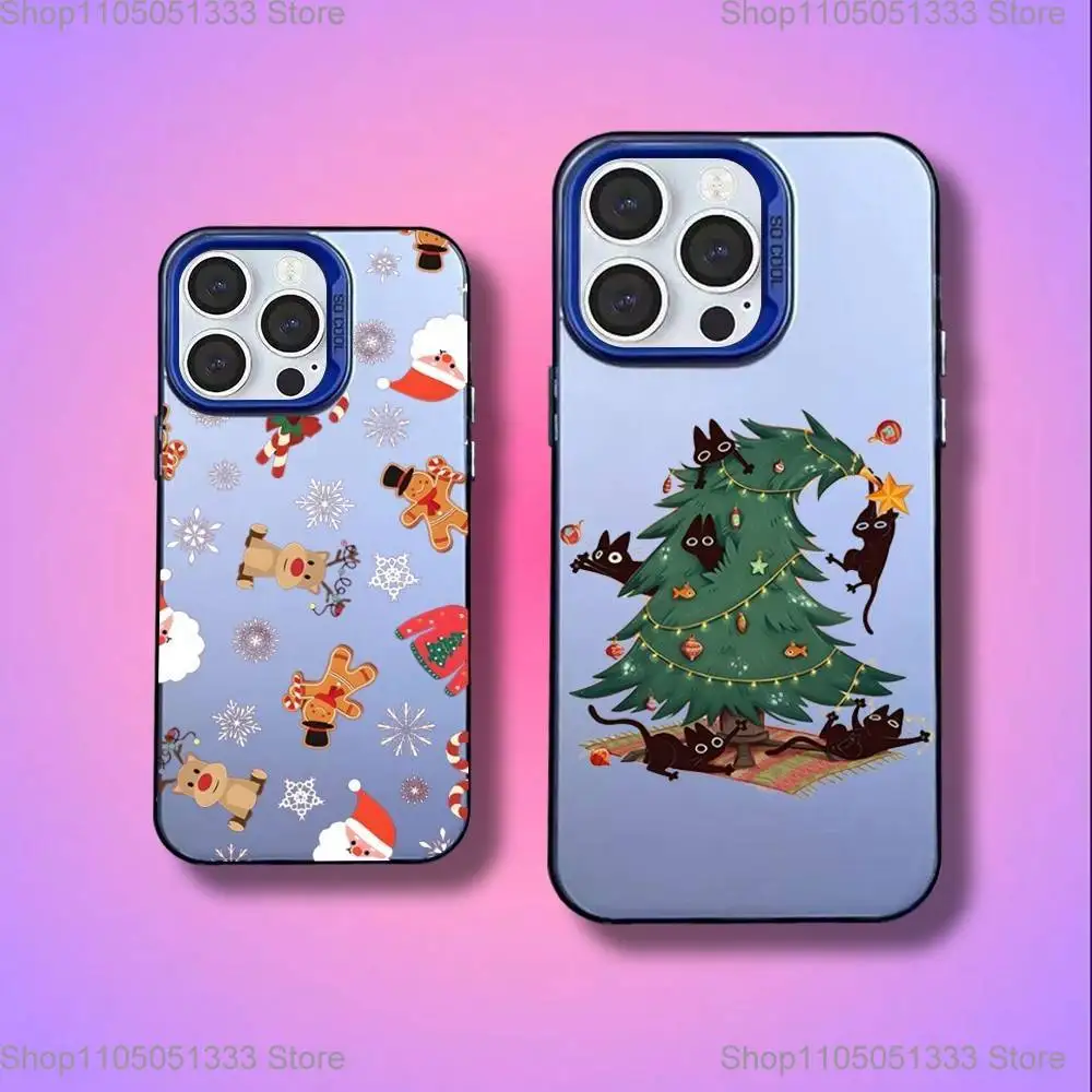 

Dolphin Whale Paired Couple Phone Case For iPhone 16,15,14,13,12,11,Mini,Pro,E,SE4,XS,MAX Blue Candy Matte Cover